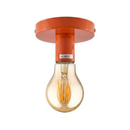 Vintage Ceiling Semi Flush Mount Light Fitting Easy Fit E27 Metal Ceiling Fitting For Living Room Kid Room Lounge Decorative