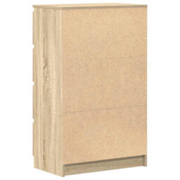 Berkfield Sturdy Sideboard Sonoma Oak 60X35X98.5 Cm Engineered Wood - thumbnail 8