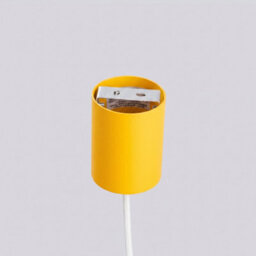 Sollux Lighting Halo Aluminum/glass Yellow 1 Lights Modern Pendant Lamps - thumbnail 8