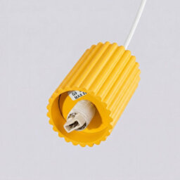 Sollux Lighting Halo Aluminum/glass Yellow 1 Lights Modern Pendant Lamps - thumbnail 9