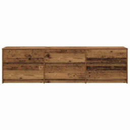 Berkfield Modern Tv Cabinet With Drawer Brown 180 X 34 X 50 Cm Engineered Wood - thumbnail 7