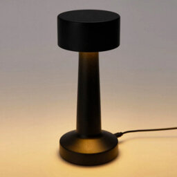 Urbn-Living Urbnliving Black Led Cordless Table Touch Lamp Dimmable Desk Night Light Bedside Study Office Usb - thumbnail 4