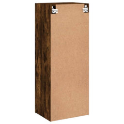 Berkfield Tv Wall Cabinet Smoked Oak 40.5X30X102 Cm Engineered Wood - thumbnail 9