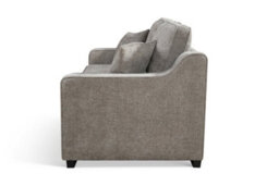 Convertible Grey 3 Seater Sofa Bed For Living Room Nathan - Plush Woven  Chenille - Room Delivery - thumbnail 4