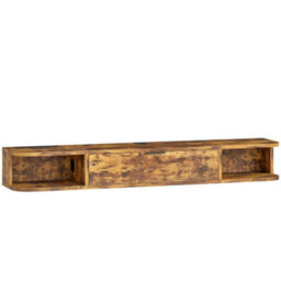 Wyld Haus Avamoro 120Cm Rustic Brown Floating Tv Unit - For Screens Up To 50 Inches - thumbnail 2