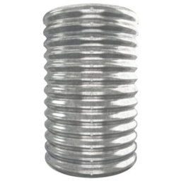 Berkfield Garden Planter Powder-Coated Steel 332X40X68 Cm Silver - thumbnail 4