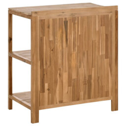 Beliani Outdoor Kitchen Island Venosa Acacia Wood Brown - thumbnail 6