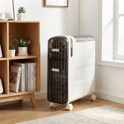 Darphe Slim Drawers Rolling Storage Cabinet With Wheels For Narrow Spaces - image 1