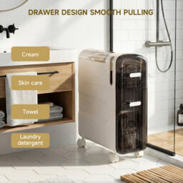 Darphe Slim Drawers Rolling Storage Cabinet With Wheels For Narrow Spaces - thumbnail 7