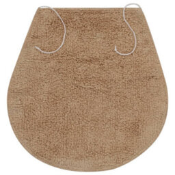 Walplus Bathroom Mat Set 3 Pieces Fabric Beige - thumbnail 4
