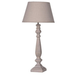 Dibor Traditional Style Carved Bedroom Living Room Bedside Table Lamp - thumbnail 2