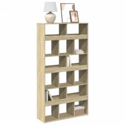 Berkfield Classic Bookcase Sonoma Oak 100X33X187.5 Cm Engineered Wood - thumbnail 2