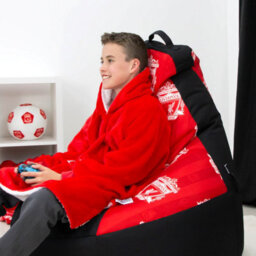Liverpool Fc Highback Gaming Bean Chair - thumbnail 3