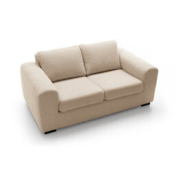 Abakus Direct Boston 3 Seater Sofa In Beige Basket Weave - thumbnail 5