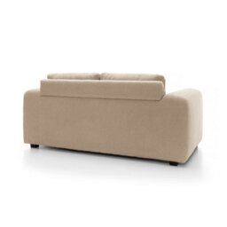 Abakus Direct Boston 3 Seater Sofa In Beige Basket Weave - thumbnail 4