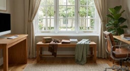 Samuel Alexander Coniston 2 Seater Fsc Wooden Indoor Bench Stool - thumbnail 5