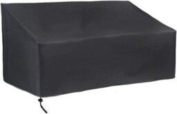 (162X66X89Cm) 4-Seater Garden Bench Cover, Outdoor Patio Dustproof, Uv-Resistant, Waterproof, Windproof, Oxford Protective Cover - thumbnail 1