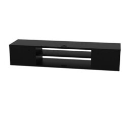 Decorotika Pivot Floating Tv Stand Tv Unit For Tvs Up To 50 Inches Black - thumbnail 6