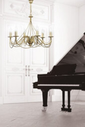 Emibig Lighting Emibig Tori Chandelier 5 X E14 Gold - thumbnail 3