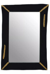 Orsina Black Frame Decorative Wall Mirror