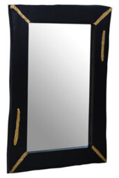 Orsina Black Frame Decorative Wall Mirror - thumbnail 3