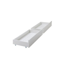 Nöa & Nani Noa & Nani Single Bed 3Ft Frame With 2 Storage Drawers In White Otis - thumbnail 6