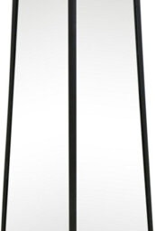 Mirroroutlet The Obelisk Black Metal Edged Mirrored Garden Ornament 100Cm X 20Cm X 20Cm - thumbnail 5