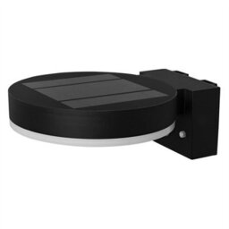 Osram Solar Wall Light Black Stainless Steel Ip44 - thumbnail 1