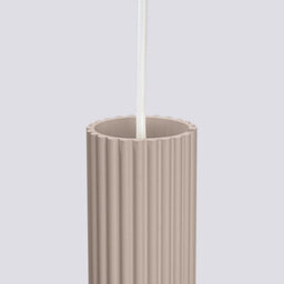 Luminosa Lighting Luminosa Karbon Slim Pendant Ceiling Light Taupe 1X Gu10 - thumbnail 7