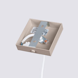 Luminosa Lighting Luminosa Karbon Slim Pendant Ceiling Light Taupe 1X Gu10 - thumbnail 9