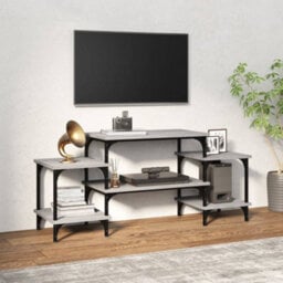 Berkfield Tv Cabinet Grey Sonoma 117X35X52 Cm Engineered Wood - thumbnail 1