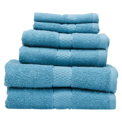Orsina 6Pc Towel Set, Ultra-Soft Cotton Towels With Quick-Dry Technology, Includes 2 Bath Towels, 2 Hand Towels - image 1