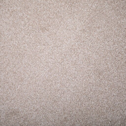 FloorMatch Frappe Beige Twist Carpet Durable Hard Wearing Pile 6mm Thick - 5M Width - thumbnail 1