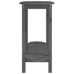 Walplus Console Table Grey 110X40X80 Cm Solid Wood Pine - thumbnail 6