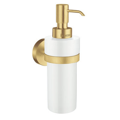 Smedbo Porcelain 200Ml Soap Dispenser With Round Wall Mount Holder - image 1