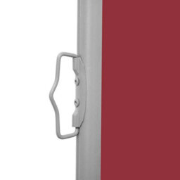 Walplus Patio Retractable Side Awning Garden Sun Shade Canopy Gazebo For Back Door, Porch, Patio 140X600 Cm Red - thumbnail 5