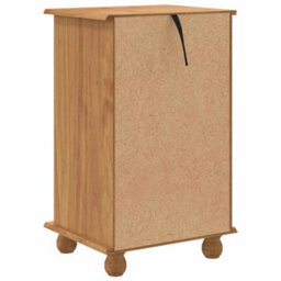 Walplus Chest Of Drawer Askim Brown 45.8 X 40 X 79 Cm Solid Pine Wood - thumbnail 8
