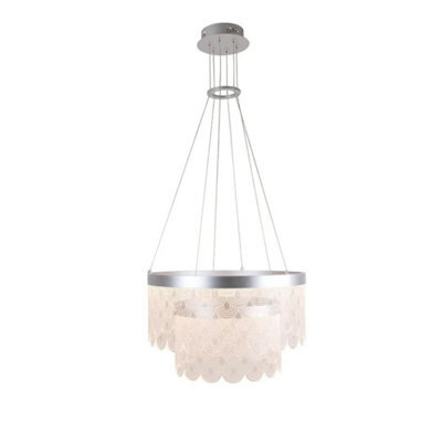 Pagazzi Lighting Pagazzi Letzia Tier Scallop Led Fitting Warm White Led - image 1