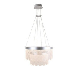 Pagazzi Lighting Pagazzi Letzia Tier Scallop Led Fitting Warm White Led - thumbnail 1