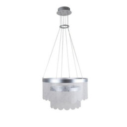 Pagazzi Lighting Pagazzi Letzia Tier Scallop Led Fitting Warm White Led - thumbnail 2