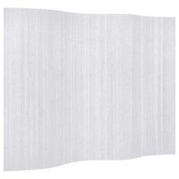 Vidaxl Room Divider Bamboo White 250X165 Cm - thumbnail 2