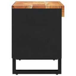 Berkfield Industrial Tv Cabinet 60X33X43.5 Cm Solid Wood Acacia - thumbnail 4