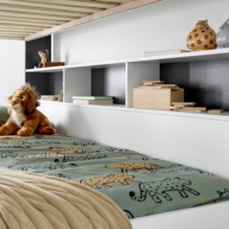 Bedmaster Olly Grey And White Storage Bunk Bed Without Drawer - thumbnail 8