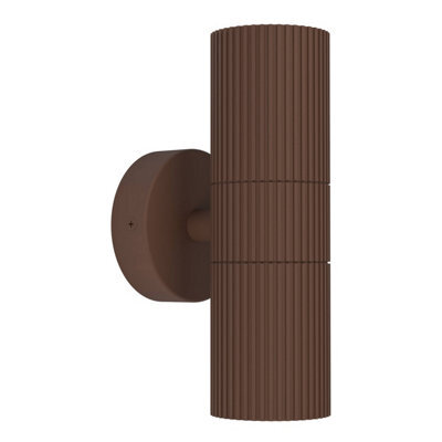 Eglo Tomelloso Modern Brown Outdoor Wall Light