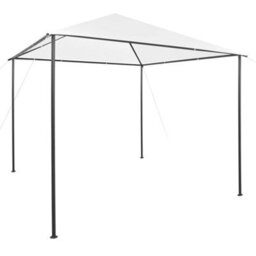 Walplus Gazebo Outdoor Beach Party Festival Camping Tent Canopy Wedding Marquee Awning3X3X2.9 M White 180 G/ma - thumbnail 1
