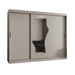 Arte Luxurious Cashmere Ultra Sliding Door Wardrobe 2500mm X 2000mm X 620mm - Refined Storage Solution - thumbnail 1