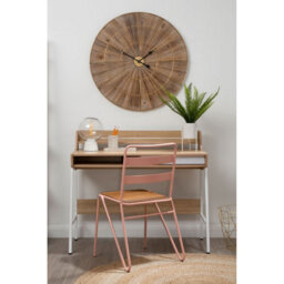 Orsina Pink Metal Chair, Ready To Enjoy Metal Outdoor Chair, Effortless Cleaning Metal Chair, Versatile Small Chair - thumbnail 8
