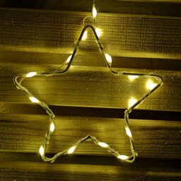 Samuel Alexander 1.2M Light Up Star Curtain Christmas Lights With Warm White Leds - thumbnail 7