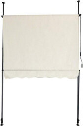 Evre Beige 2 X 1.2M Retractable Garden Awning  No Drill Uv & Waterproof Canopy - thumbnail 6