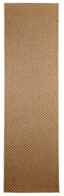 Colours Brown Large Indoor & Outdoor Runner, (L)200Cm X (W)60Cm - image 1